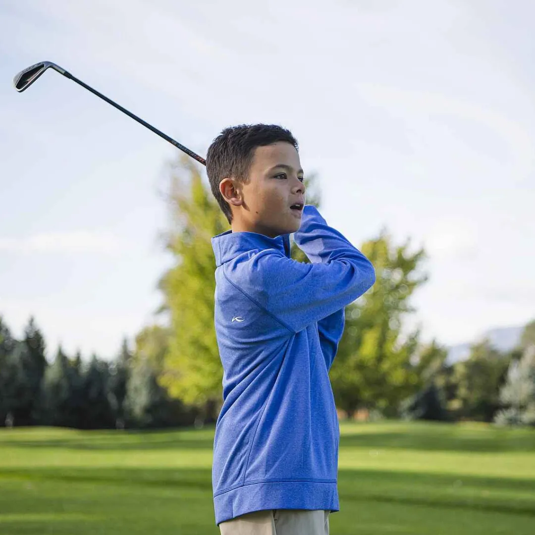 KJUS Boys' Keano Half-Zip-Kids Midlayers