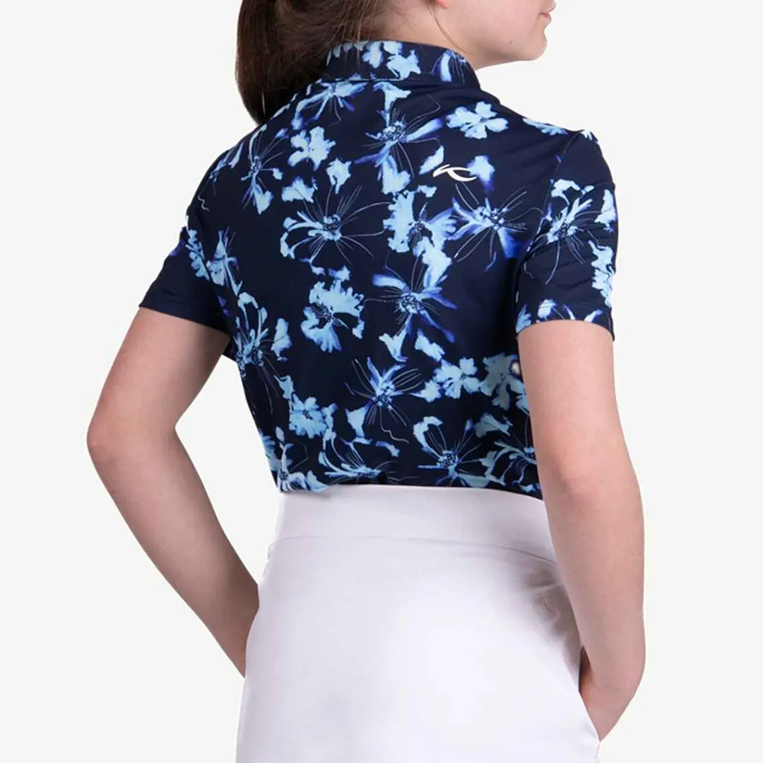 KJUS Girls' Printed Polo S/S-Kids Polos