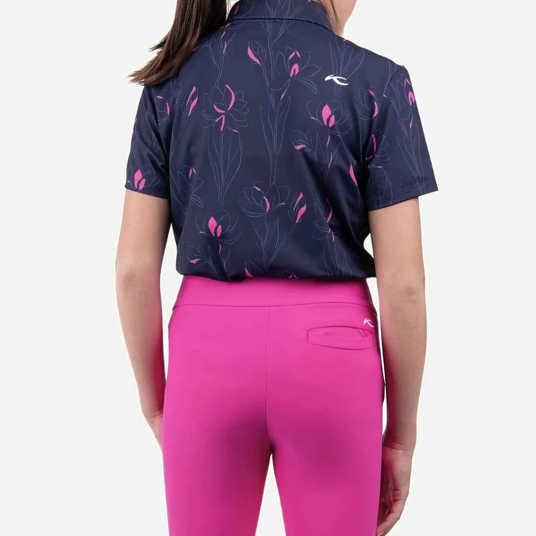 KJUS Girls' Printed Polo S/S-Kids Polos