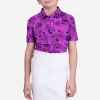 KJUS Girls' Printed Polo S/S-Kids Polos