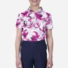 KJUS Girls' Printed Polo S/S-Kids Polos