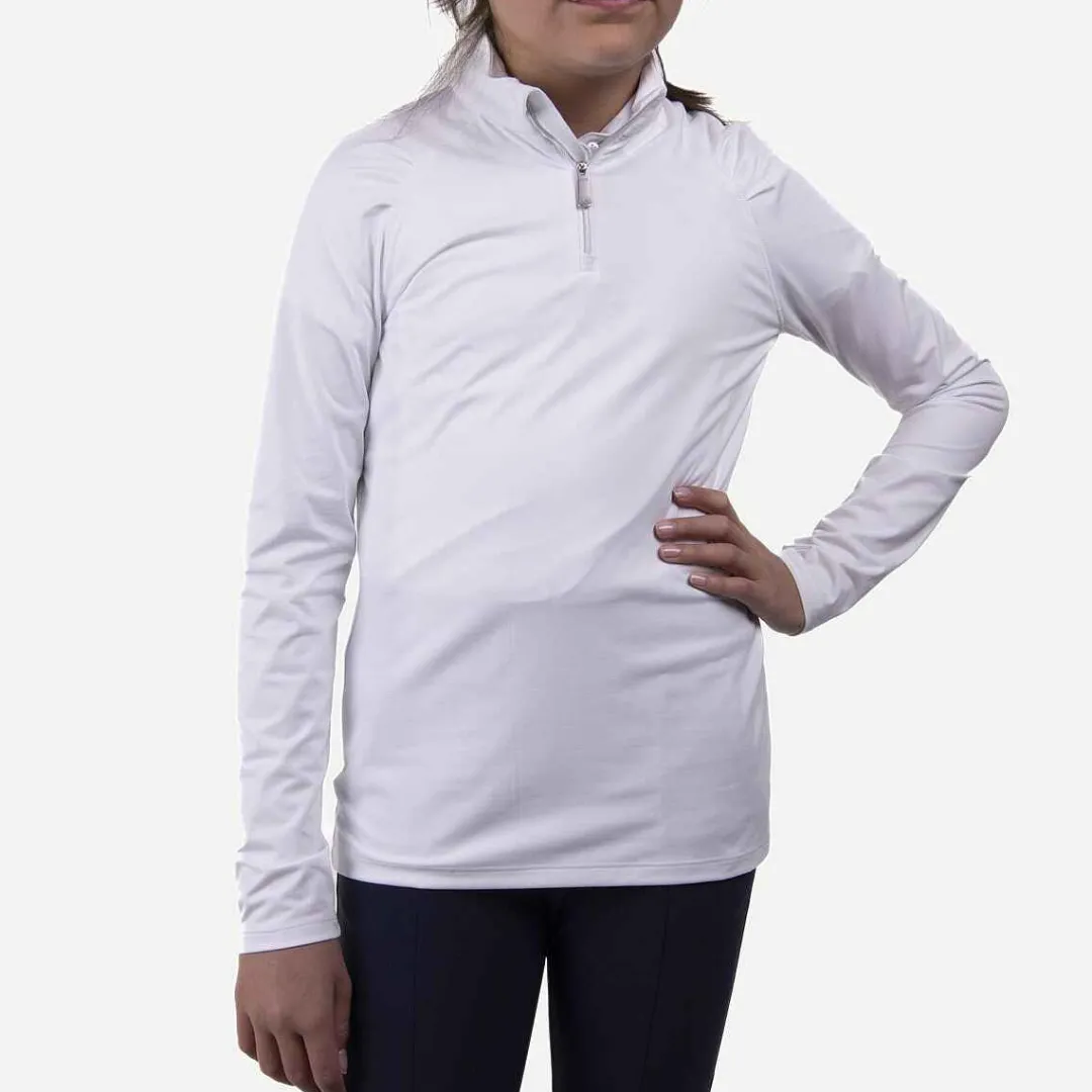 KJUS Girls' Shasta Midlayer Half-Zip-Kids Midlayers