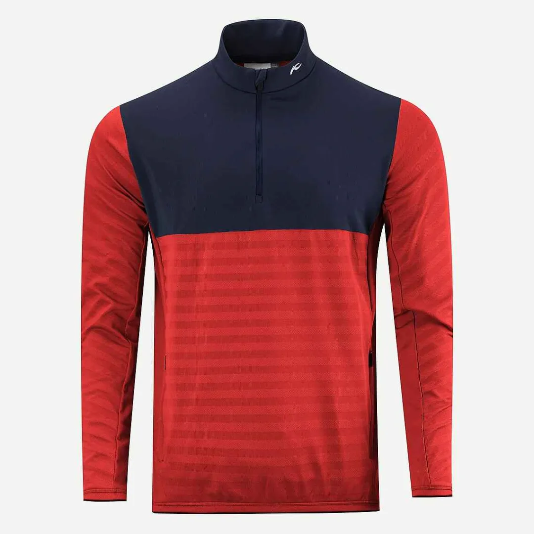 KJUS Men'S David Midlayer Half-Zip-Men Midlayers & Sweaters