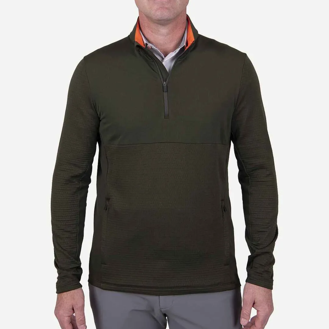 KJUS Men'S David Midlayer Half-Zip-Men Midlayers & Sweaters