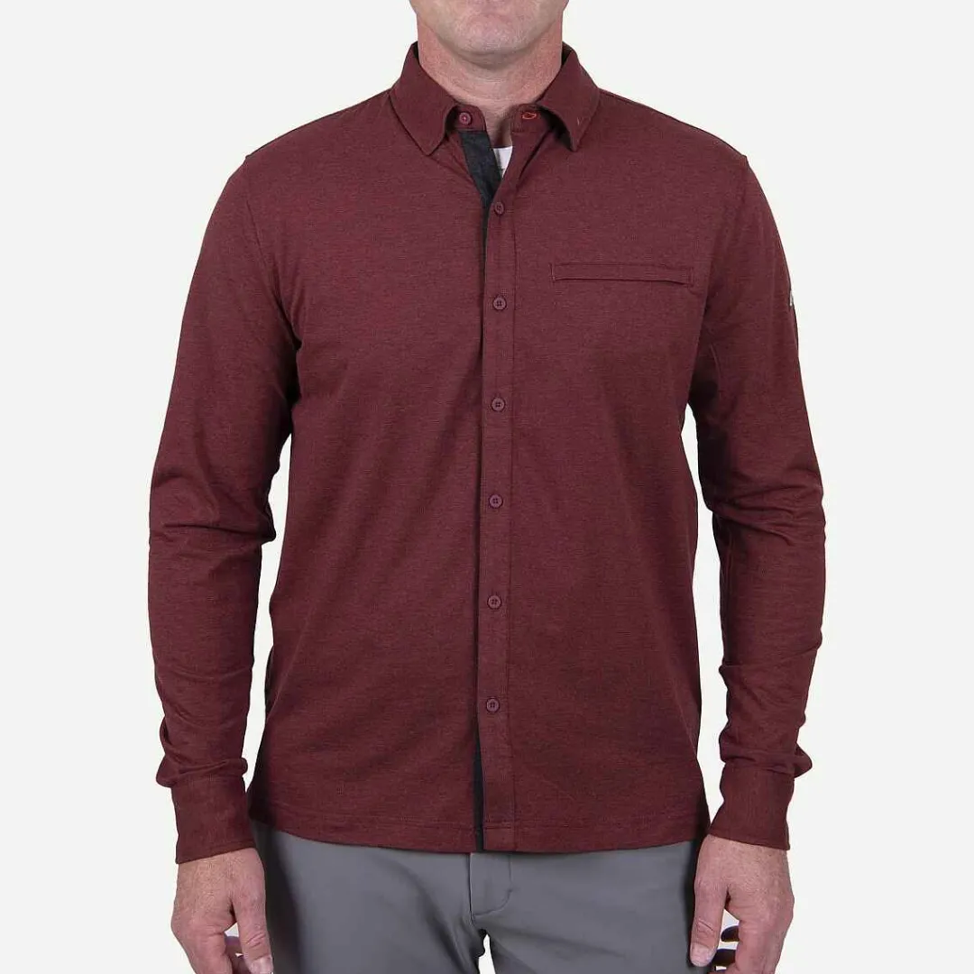 KJUS Men'S Inverness Shirt-Men Polos