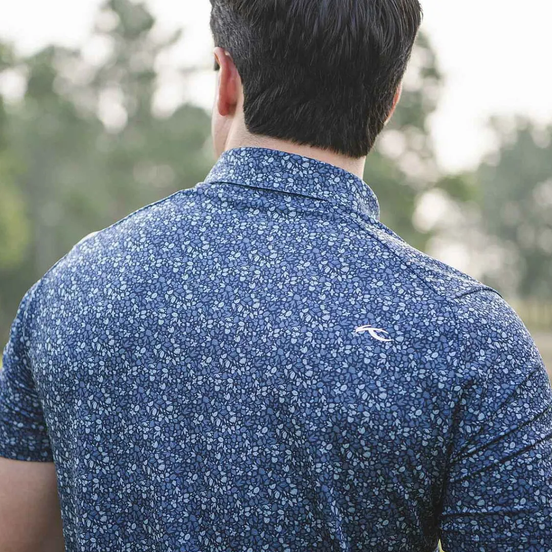 KJUS Men'S Lance Printed Polo S/S-Men Polos