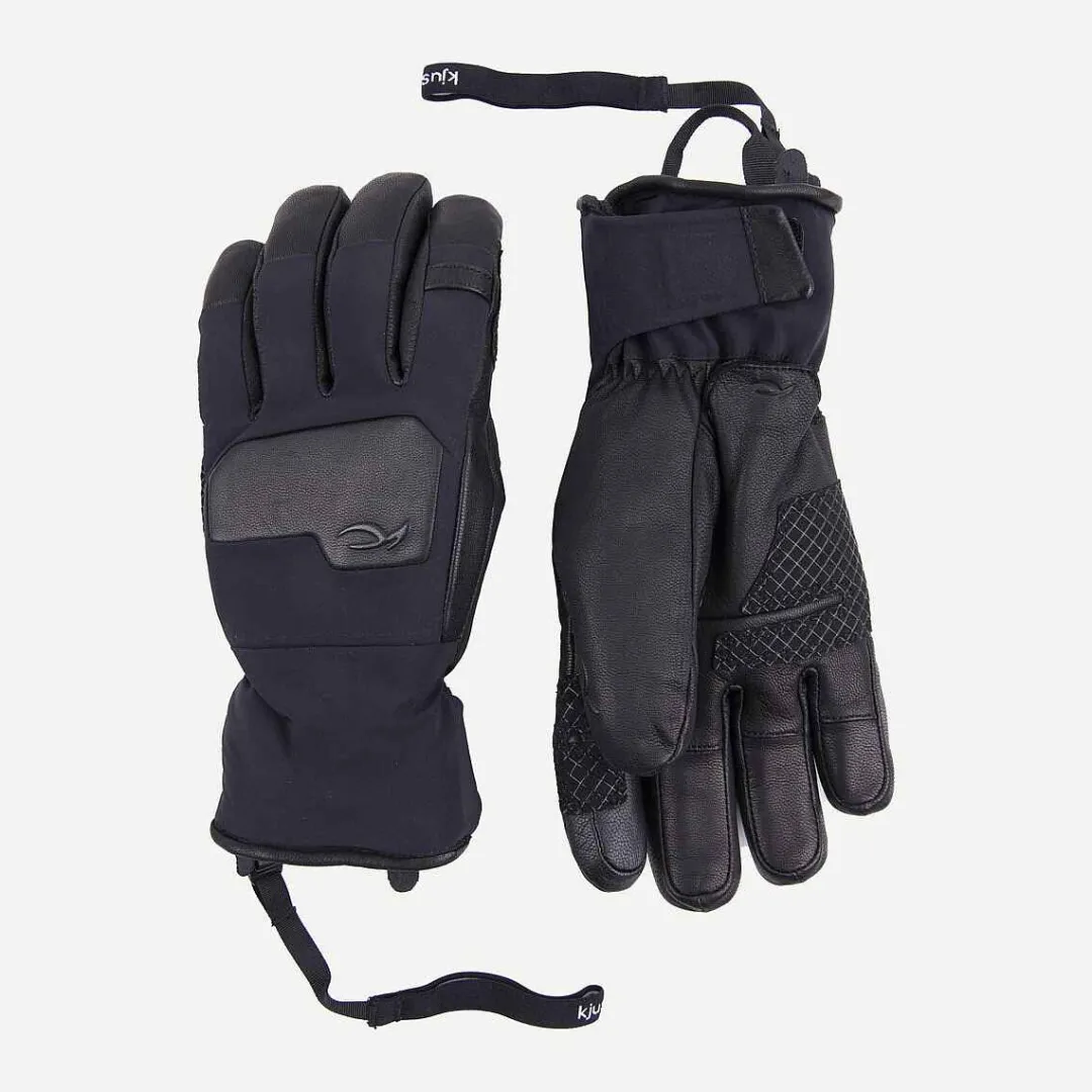 KJUS Men'S Leather Gloves-Men Accessories