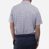 KJUS Men'S Lee Stripe Polo S/S-Men Polos