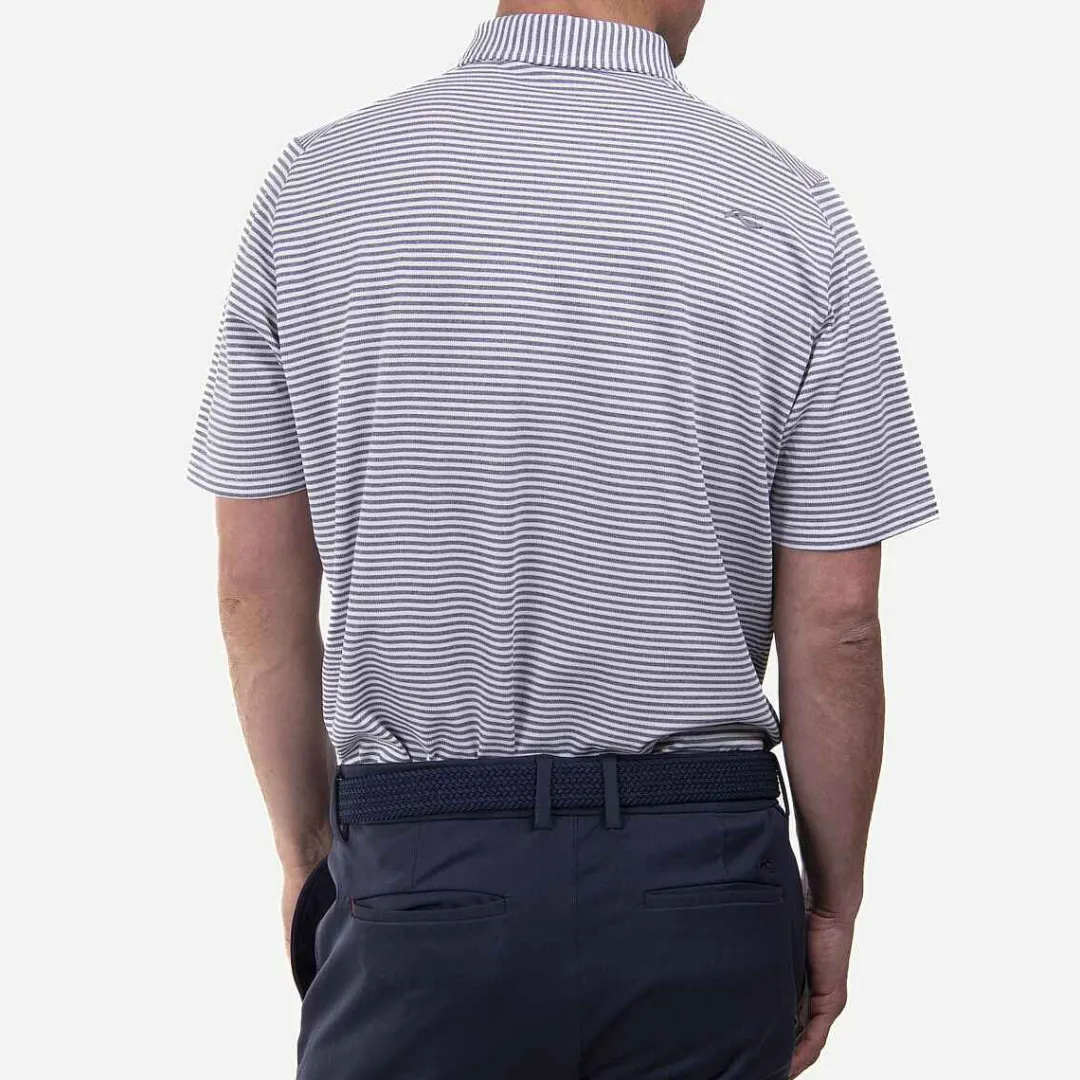 KJUS Men'S Lee Stripe Polo S/S-Men Polos