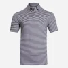 KJUS Men'S Lee Stripe Polo S/S-Men Polos