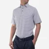 KJUS Men'S Lee Stripe Polo S/S-Men Polos