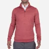 KJUS Men'S Liam Techwool Ribbed Hem Half-Zip-Men Midlayers & Sweaters