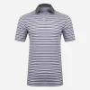 KJUS Men'S Luis Multi Stripe Polo S/S-Men Polos