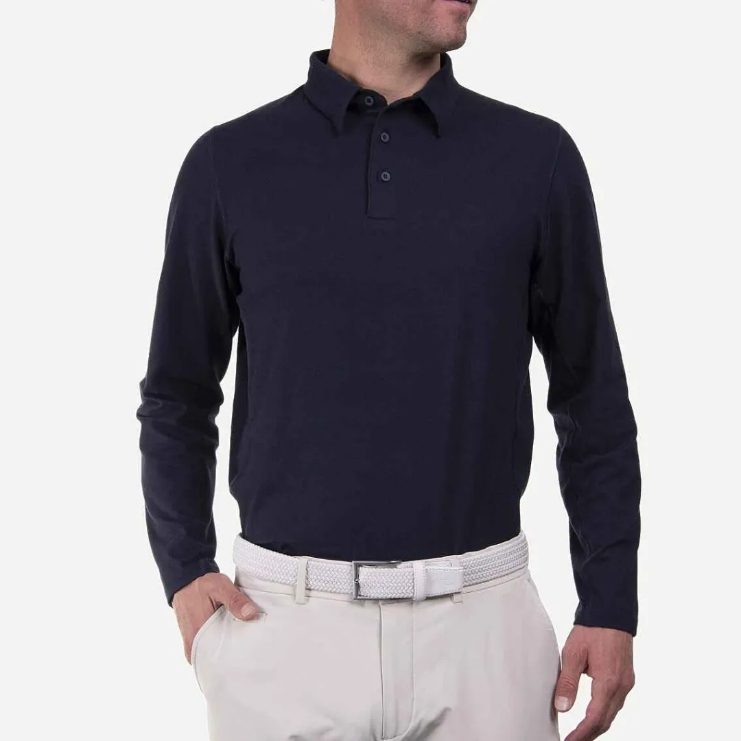 KJUS Men'S Scot Polo L/S-Men Polos & Shirts