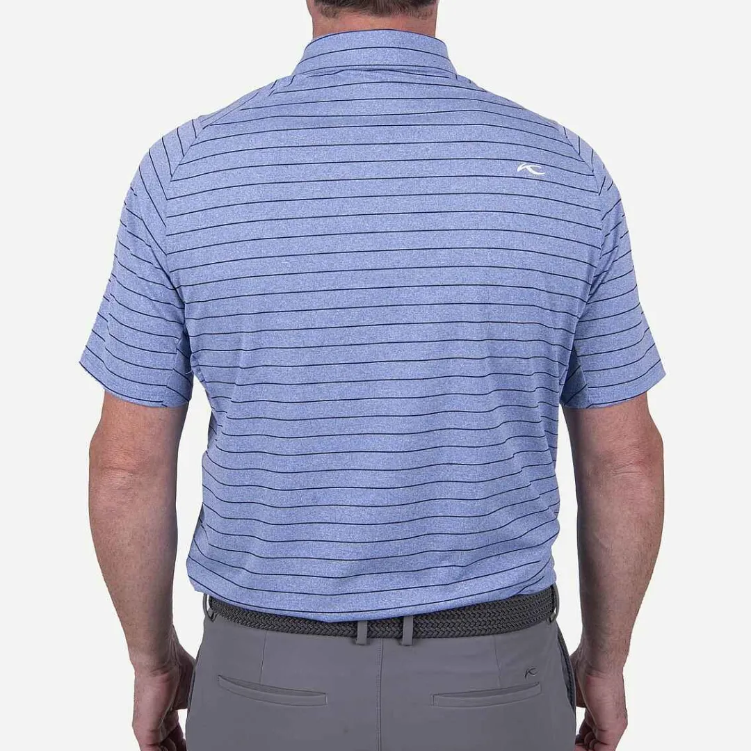 KJUS Men'S Soren Melange Stripe Polo S/S-Men Polos