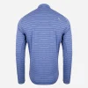 KJUS Men'S Soren Melange Stripe Polo L/S-Men Polos