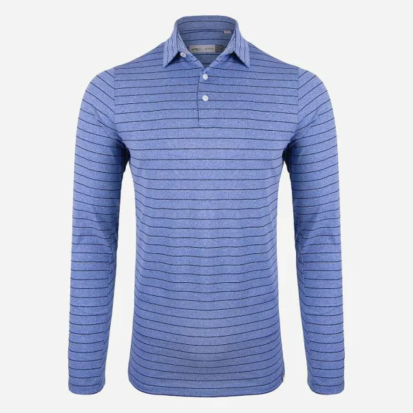 mens_soren_melange_stripe_1.webp KJUS Men'S Soren Melange Stripe Polo L/S-Men Polos