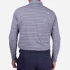 KJUS Men'S Soren Melange Stripe Polo L/S-Men Polos