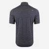 KJUS Men'S Soren Multi Stripe Polo S/S-Men Polos