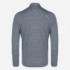 KJUS Men'S Soren Stripe Polo L/S-Men Polos