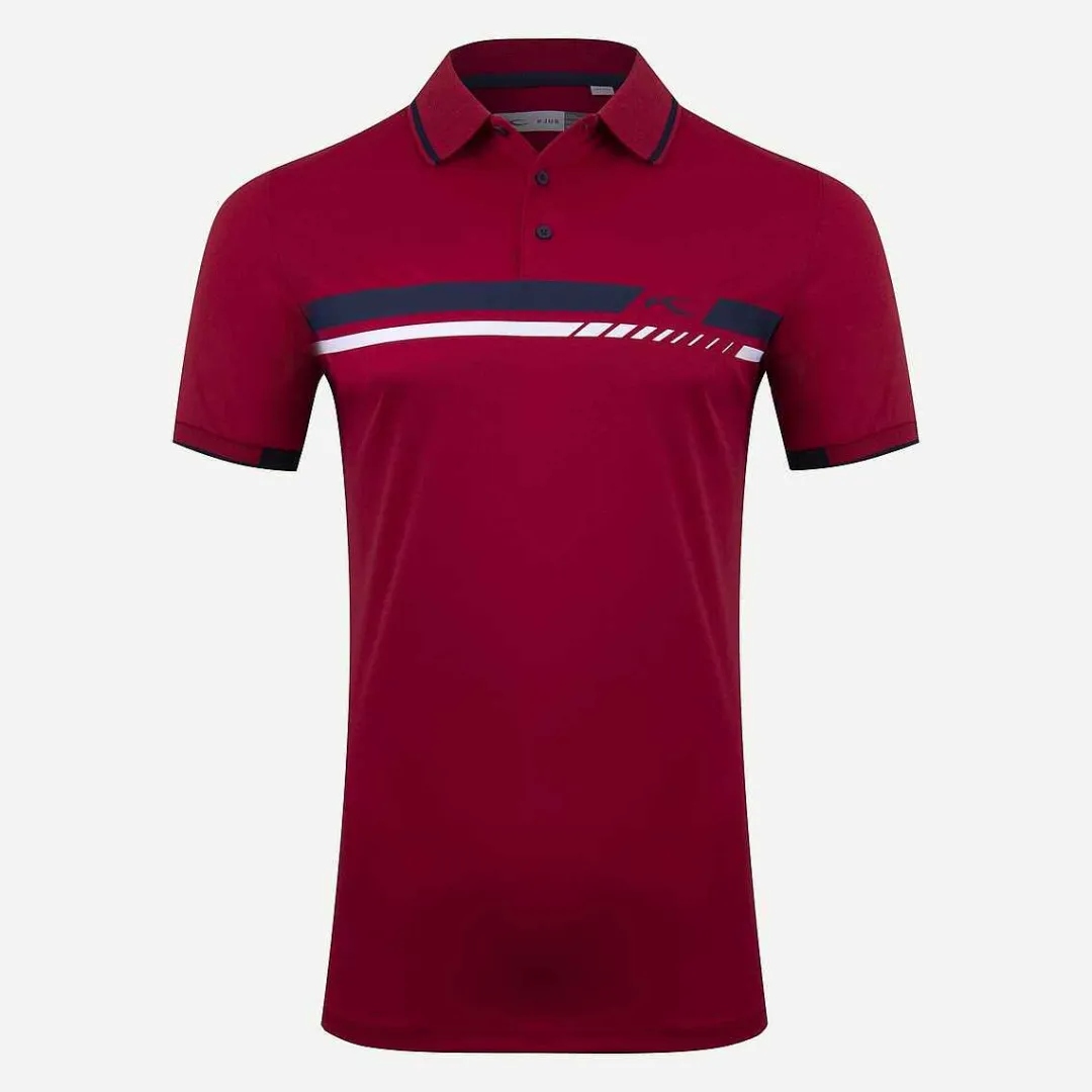 KJUS Men'S Spot Printed Polo S/S-Men Polos
