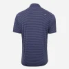 KJUS Men'S Twill Stripe Polo S/S-Men Polos & Shirts