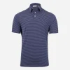 KJUS Men'S Twill Stripe Polo S/S-Men Polos & Shirts