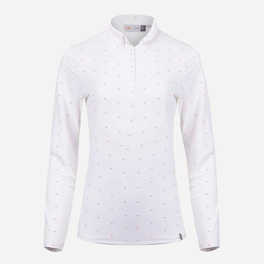 KJUS Women'S Dana Printed Polo L/S-Women Polos