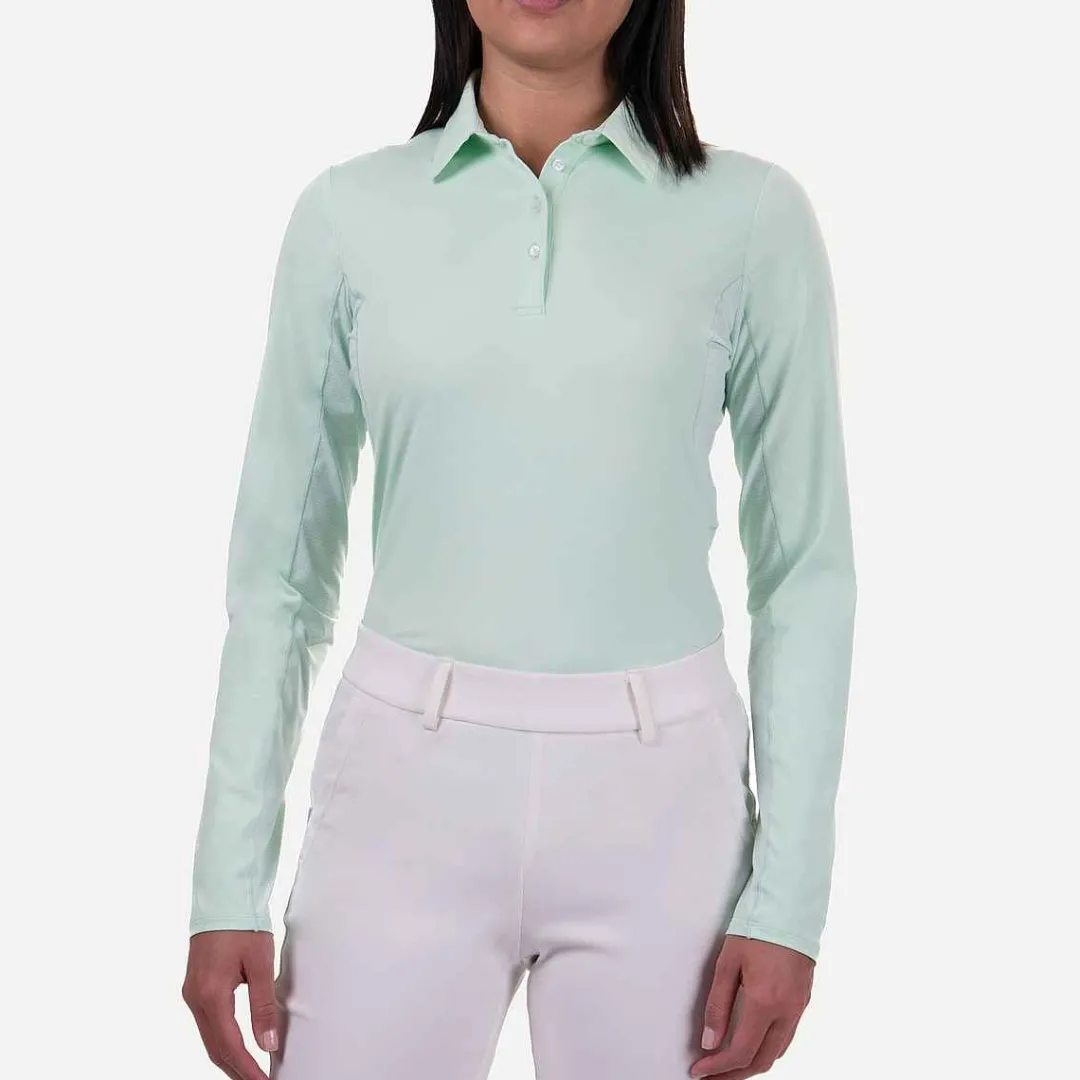KJUS Women'S Elena Cooling Polo L/S-Women Polos