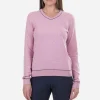 KJUS Women'S Kicki V-Neck Pullover-Women Midlayers & Sweaters