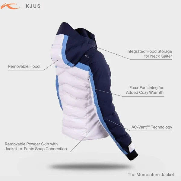 KJUS Women'S Momentum Jacket-Women Jackets & Vests