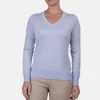 KJUS Women'S Shine V-Neck Sweater-Women Midlayers & Sweaters