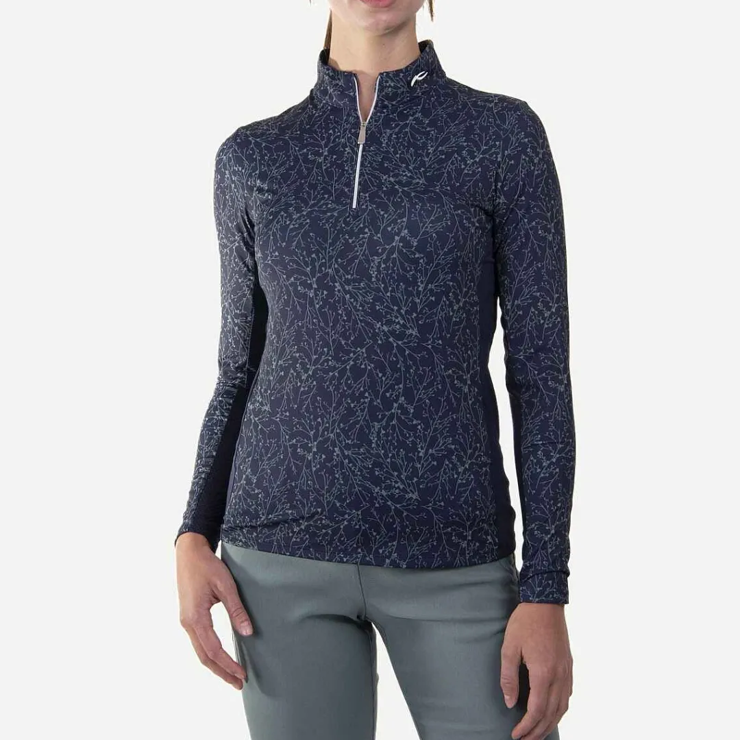 KJUS Women'S Sunshine Printed Half-Zip-Women Midlayers & Sweaters