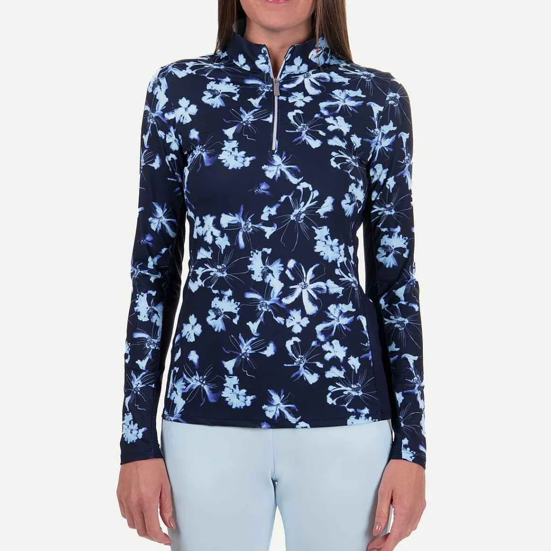 KJUS Women'S Sunshine Printed Half-Zip-Women Midlayers & Sweaters