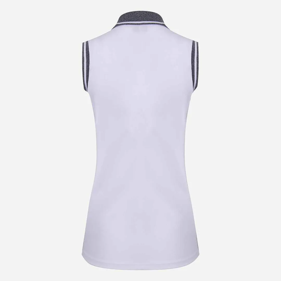 KJUS Women'S V-Neck Polo S/L-Women Polos & Shirts