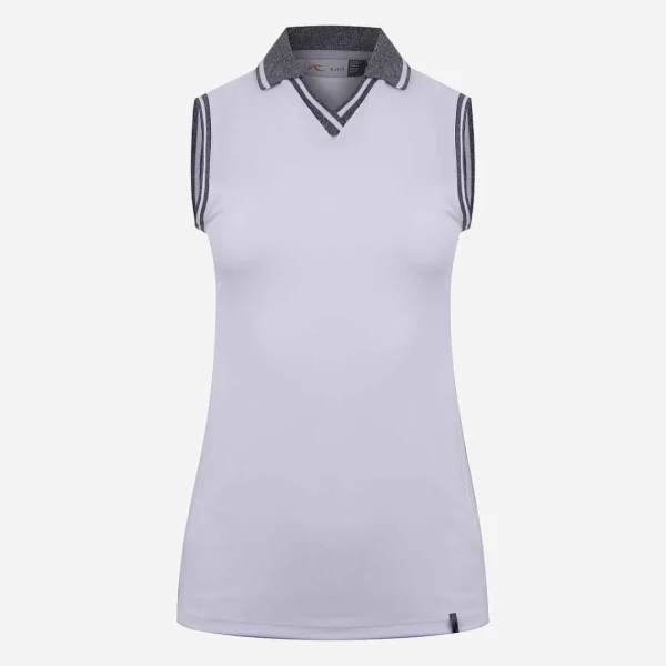 womens_vneck_polo_sl_3.webp KJUS Women'S V-Neck Polo S/L-Women Polos & Shirts
